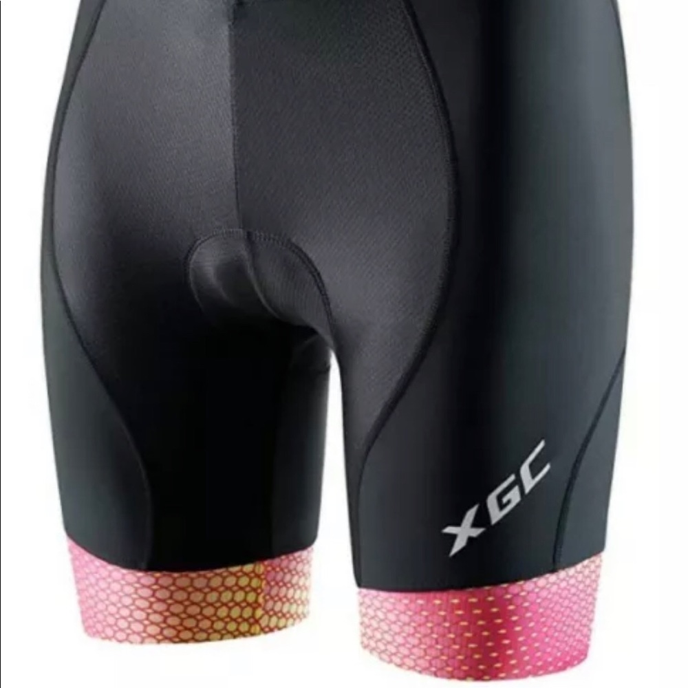 Women's Cycling Shorts XGC Quick Dry High Vis Bike Shorts 4D Padding, Size S